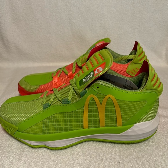 Adidas Dame 6 GCA- McDonald's size 10.5 Adidas Dame 6 GCA- McDonald's size 10.5